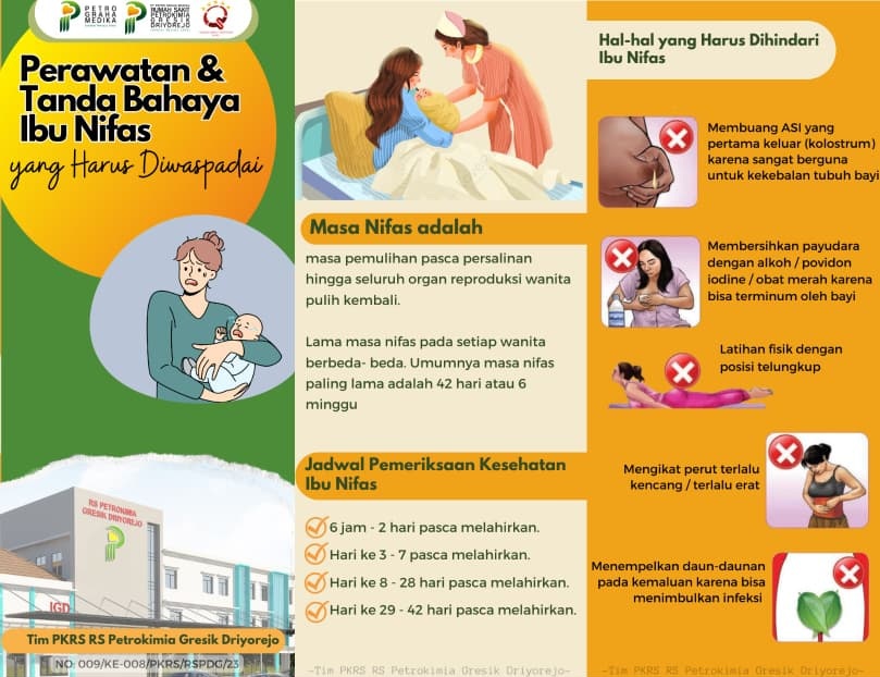 Perawatan dan Tanda Bahaya Nifas 1